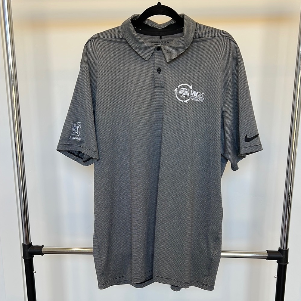 Nike Gray Men's Polo Shirt